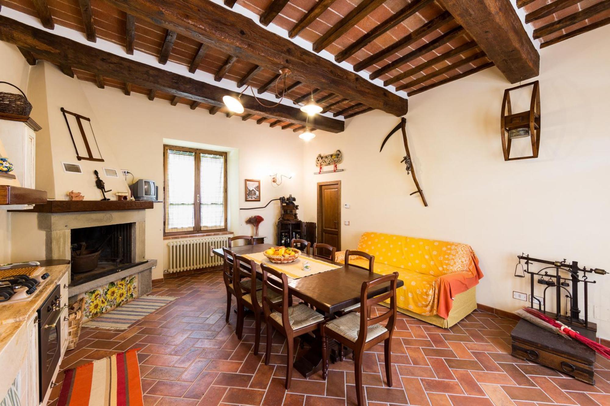 Casale Vacanze Il Granaio コルトーナ 部屋 写真